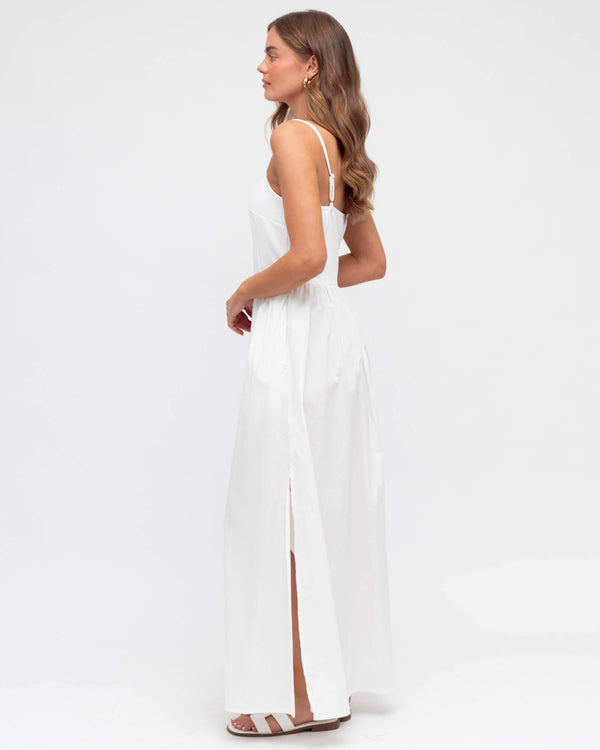COTTON MAXI DRESS