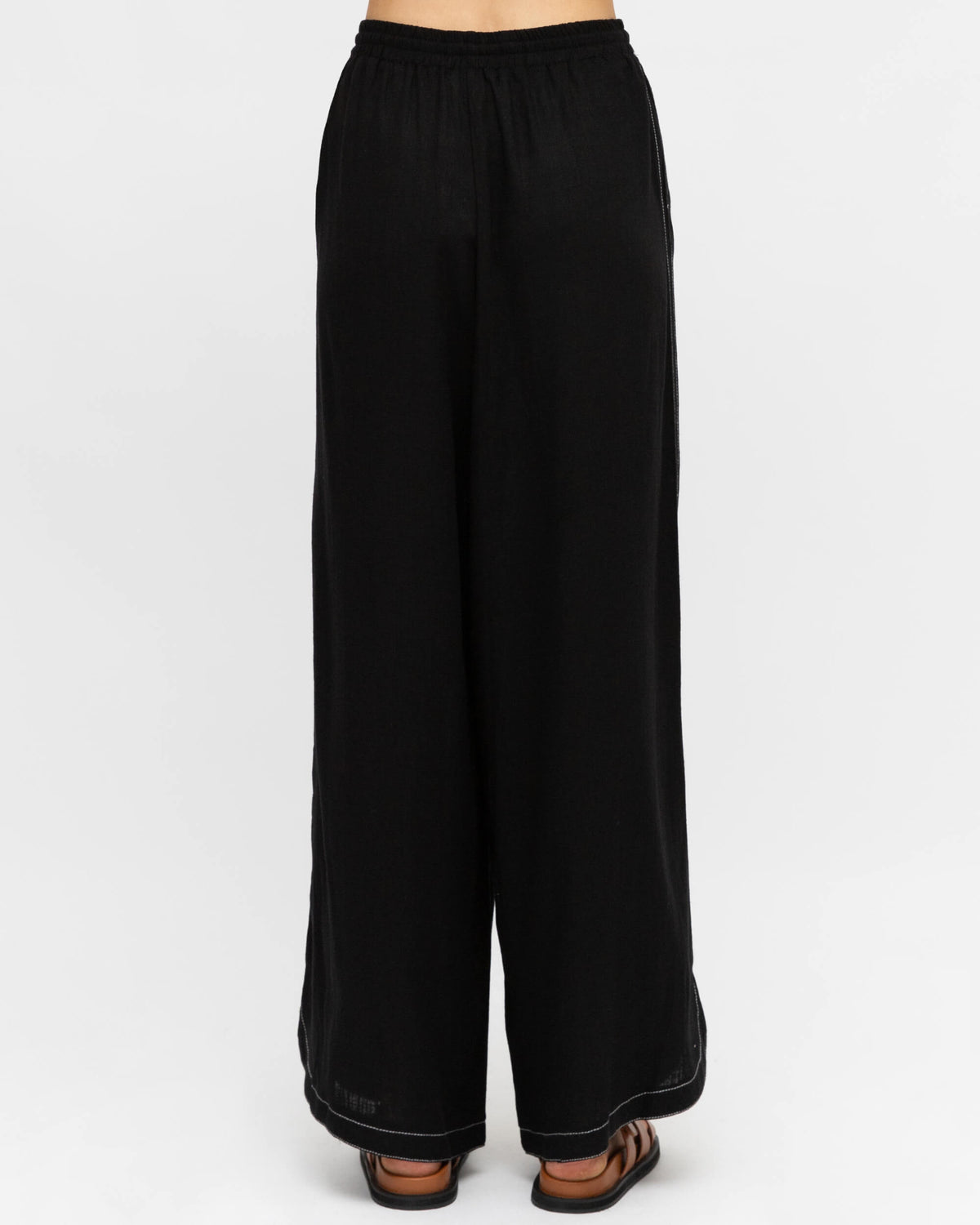 RELAXED CURVED HEM CO-ORD PANTS