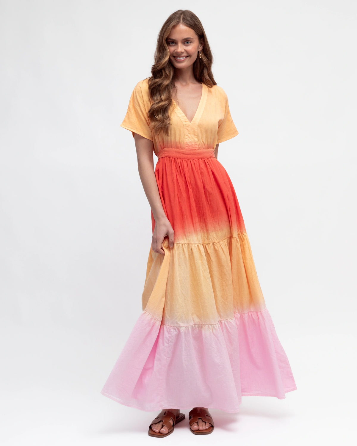SUNSET OMBRE DRESS - Global Fashion House SUNSET OMBRE DRESS - Global Fashion House