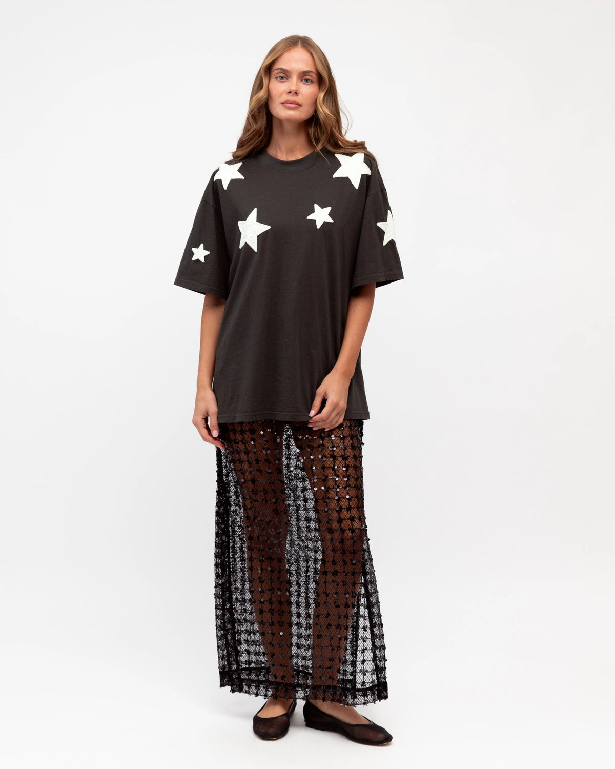 STELLA EMBROIDERY TEE