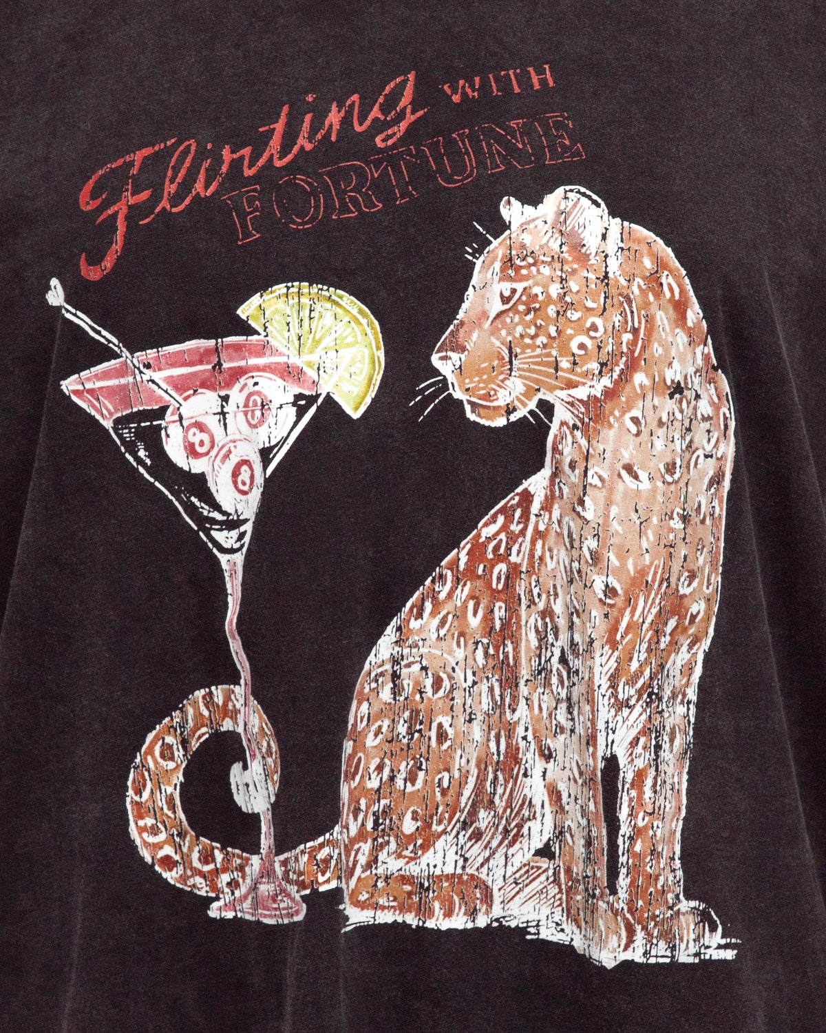 VINTAGE FLIRTING WITH FORTUNE TEE