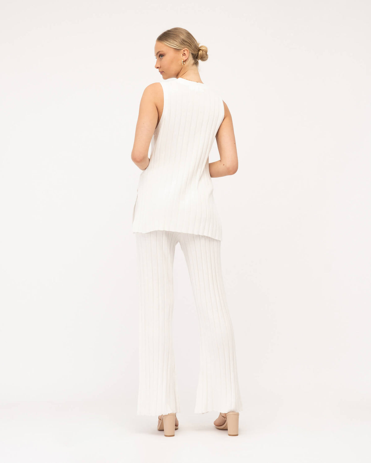 WIDE RIB CO-ORD KNIT TOP