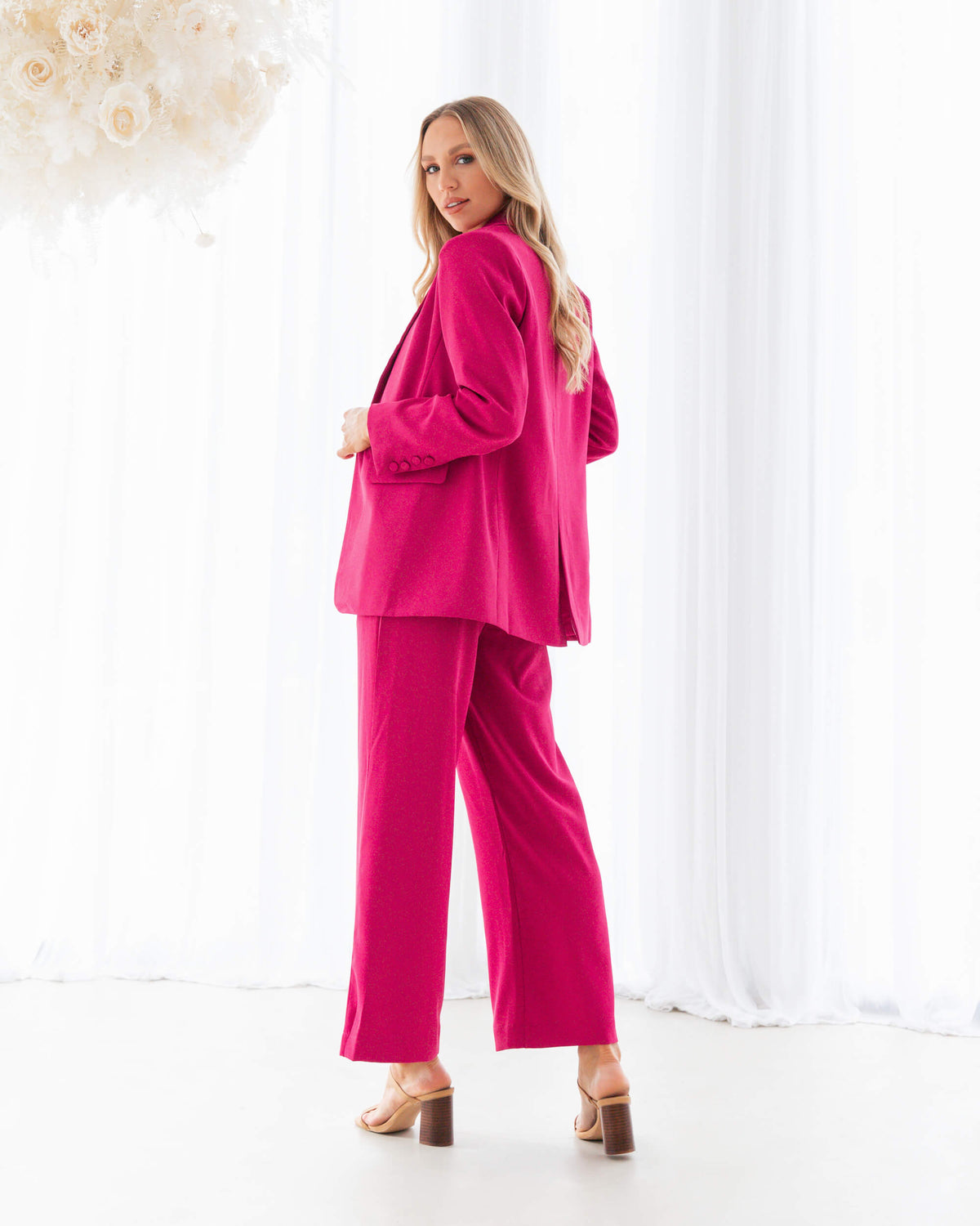TAILORED CO-ORD SUIT PANTS