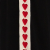 BLACK RED HEART