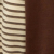 BROWN WITH CREAM STRIPE