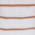 WHITE BASE HONEY STRIPE