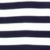 WHITE & NAVY STRIPE