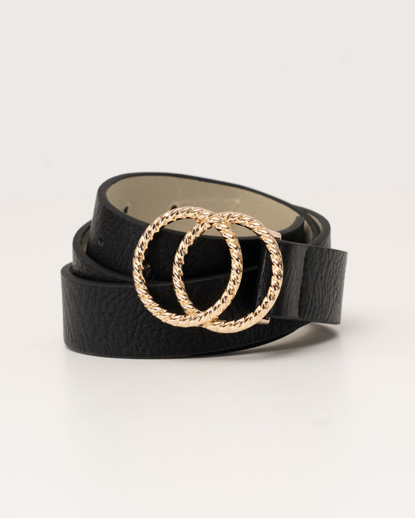 BLACK CORA BELT - Global Fashion House