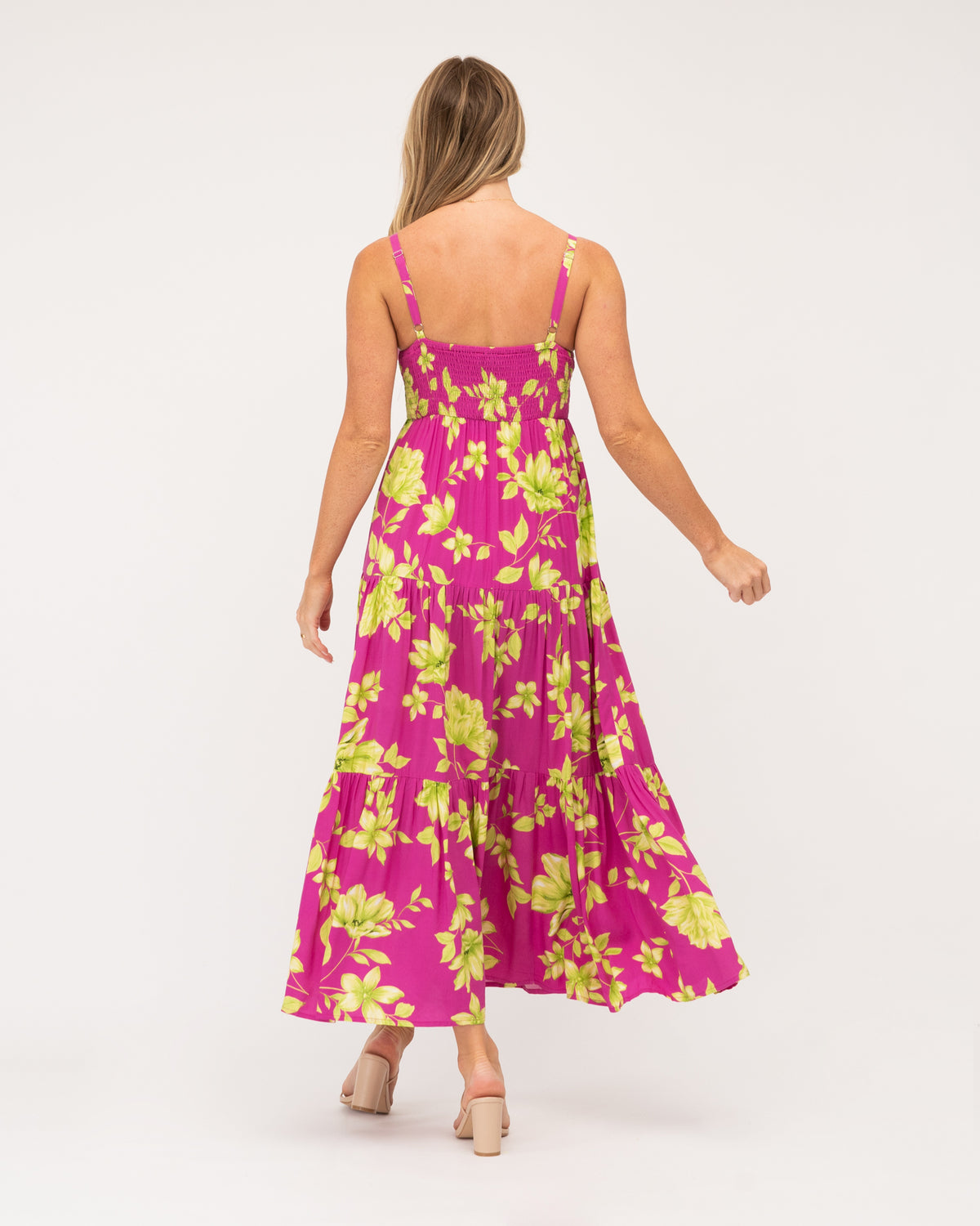 BELLE STRAPPY MAXI DRESS
